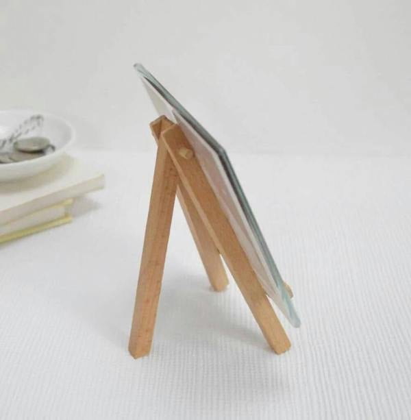 Personalised Ceramic Photo And Mini Easel - alternative angle