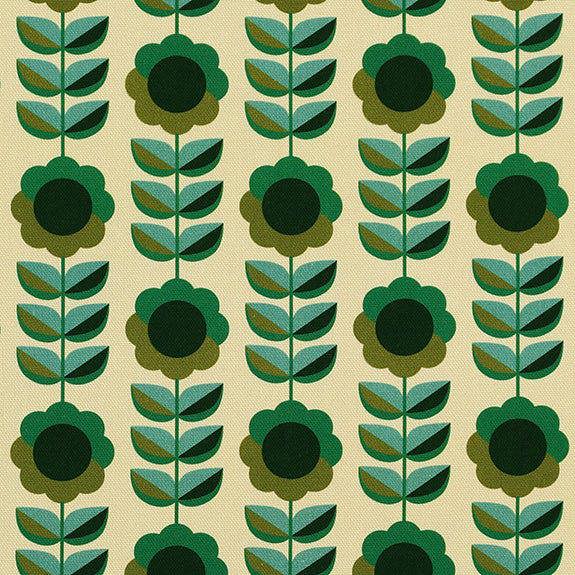 Valetta fabric close-up in Emerald