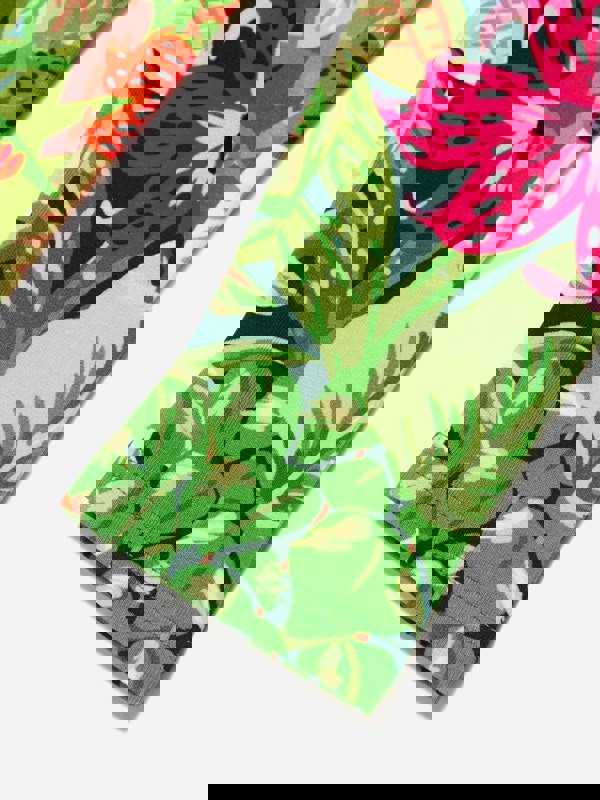 KENZO KIDS KENZO Girls Tropical Print Leggings in Green