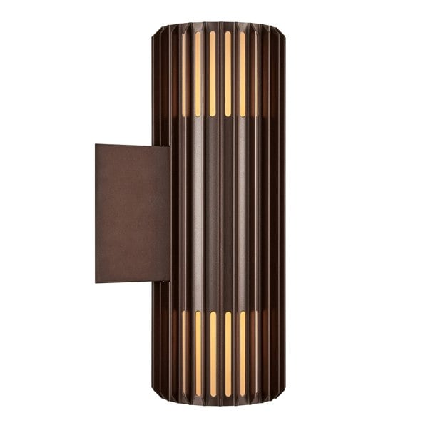 Nordlux Aludra Double | Wall light | Seaside brown metallic