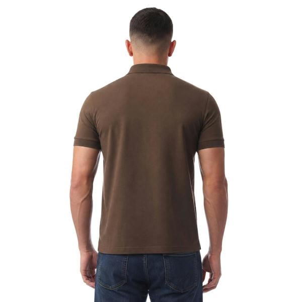 Boss Mens Firenze Cotton Polo Shirt - Brown - 