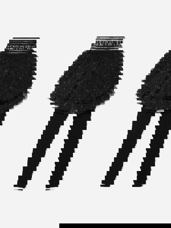 Balmain Girls Tutu Leggings in Black