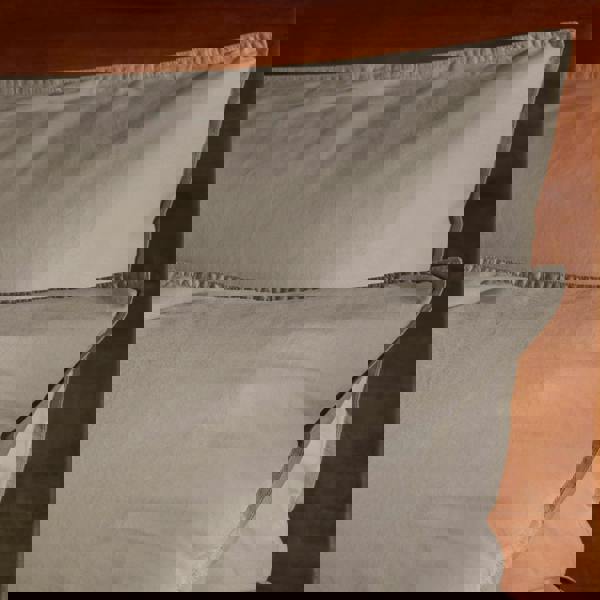 Soak&Sleep Mocha Stonewashed Cotton Pillowcases