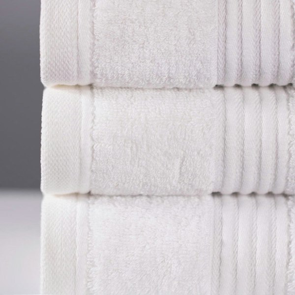 Ethical Bedding Luxury Bamboo Towel Set in White