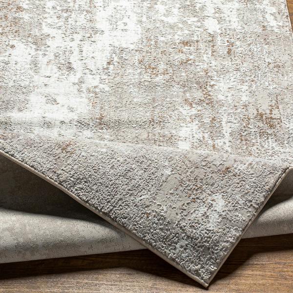 Livabliss Allegro-Abstract Blue Bleige Grey Modern Marble Rug