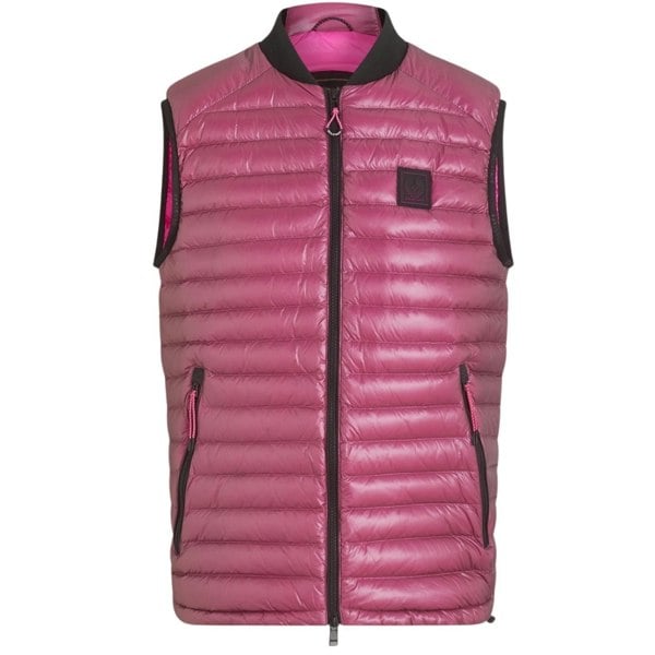 Belstaff Airframe Neon Gilet Down Filled Jacket - Shiny Pink