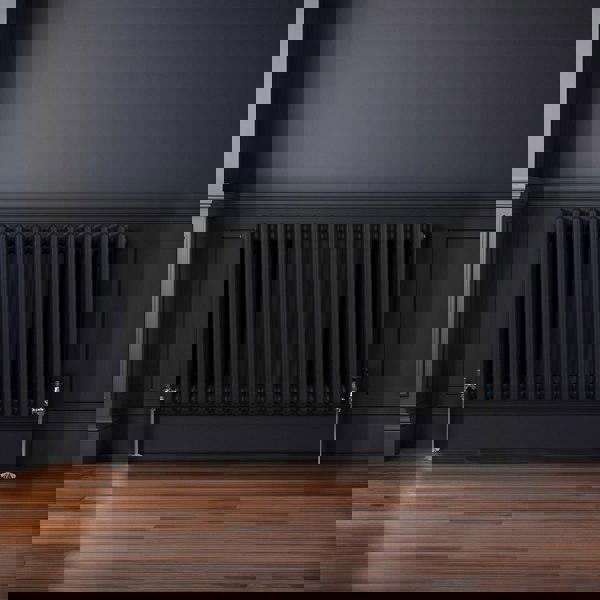 Monstershop Traditional 3 Column Radiator - 600 x 1012mm - Black