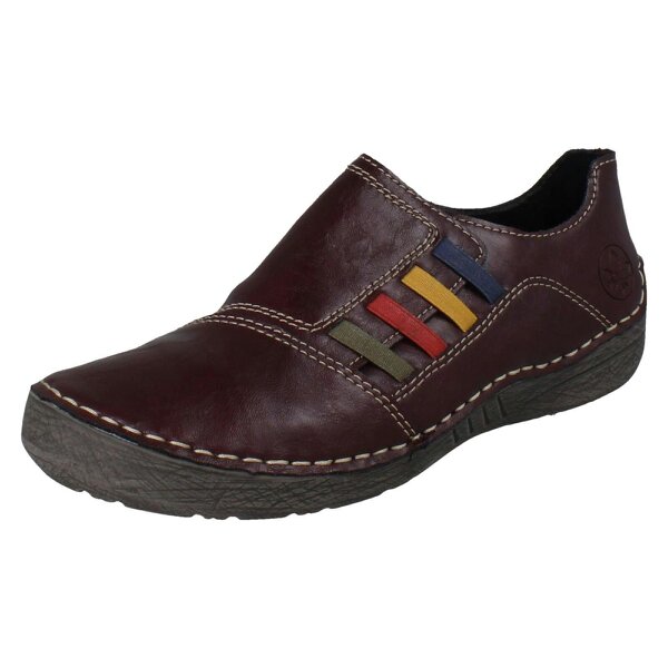 Rieker Ladies Rieker Shoes 52560 - Red - Standard