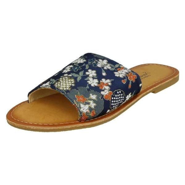Savannah Ladies Savannah Patterned Mule Sandals