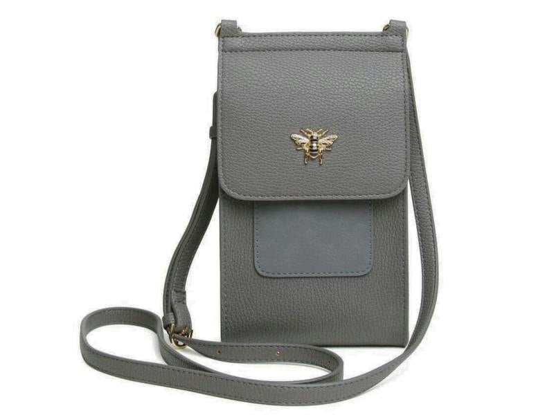 Alice Wheeler Mini Bloomsbury Bee Crossbody Phone Bag
