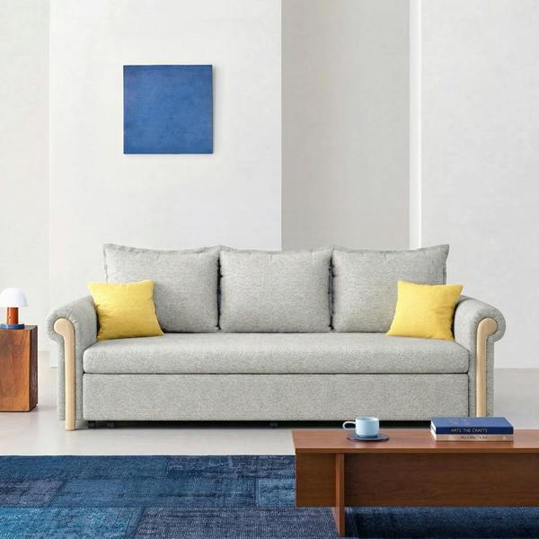 Weilai Concept Braylene Two Seater Sofa Bed, Linen