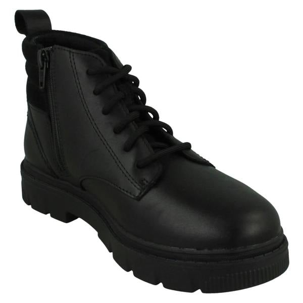 Clarks Boys Clarks Lace Up Ankle Boots Lorcam Trail