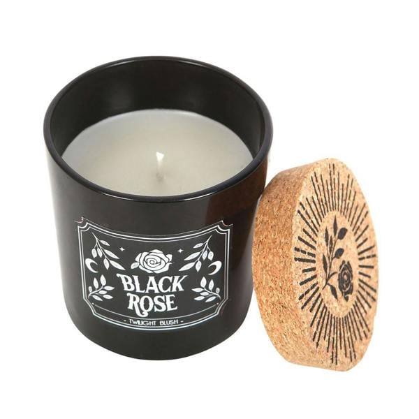 Kingsbury Gifts Black Rose Twilight Blush Scented Jar Candle