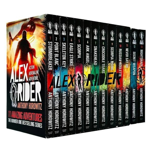 Walker Books Alex Rider Series 13 Books Collection Set By Anthony Horowitz