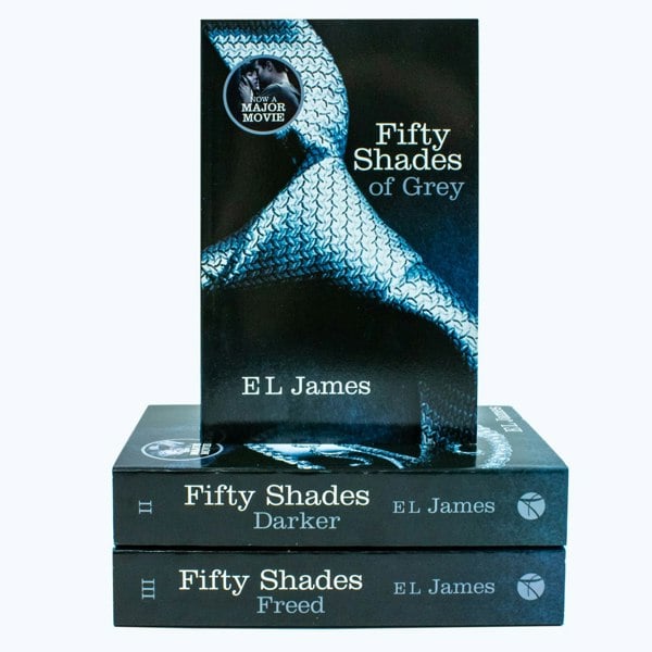 E L James Fifty Shades 3 Book Set Fifty Shades of Grey, Fifty Shades Darker, Fifty Shades Freed