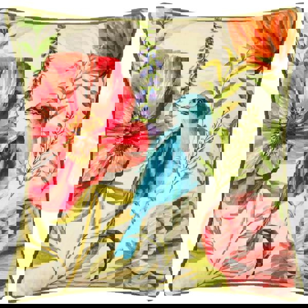 Wylder Nectar Garden Piping Detail Cushion Cover - Bloom