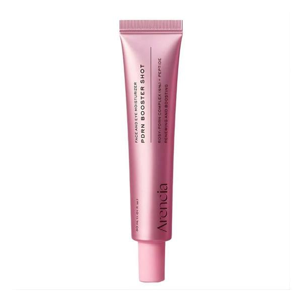 Arencia PDRN Booster Shot 30ml bottle – Salmon DNA (PDRN) and Multi-Peptide complex Korean skin booster available at Atelier De Glow UK