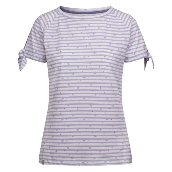 Trespass Womens Penelope Stripe Bee T-Shirt - Gelsomino