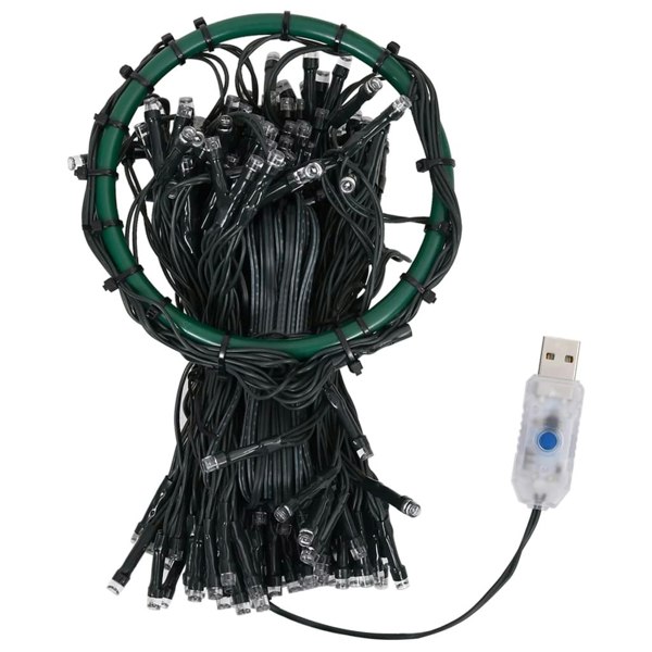Berkfield Christmas Tree Net Lights with 400 LEDs Blue 400 cm