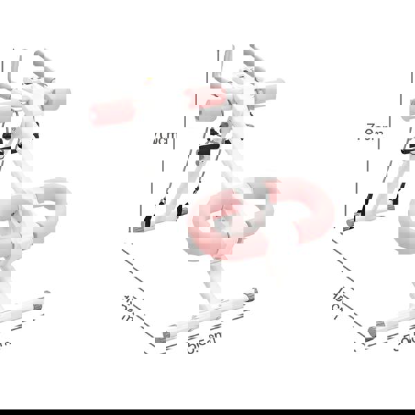 Centra Adjustable AB Machine Foldable Abdominal Trainer Home Workout LED Monitor