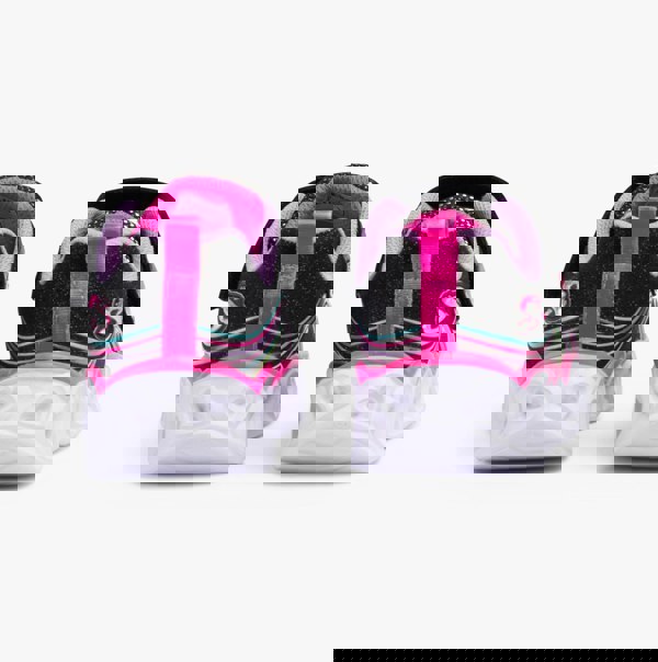 Skechers 302689L/BKMT HEART LIGHTS - RETRO HEARTS Girls Trainers Black/Multi