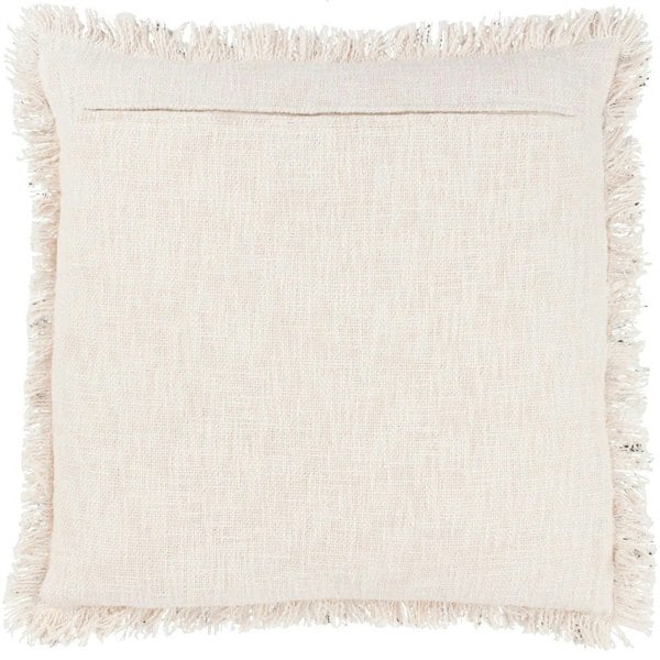 Yard Hara Woven Fringe Cushion Cover - Ink