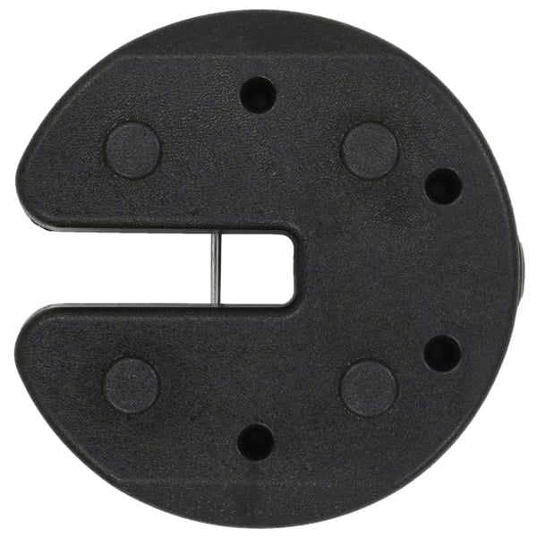 Berkfield Gazebo Weight Plates 4 pcs Black 220x50 mm Concrete