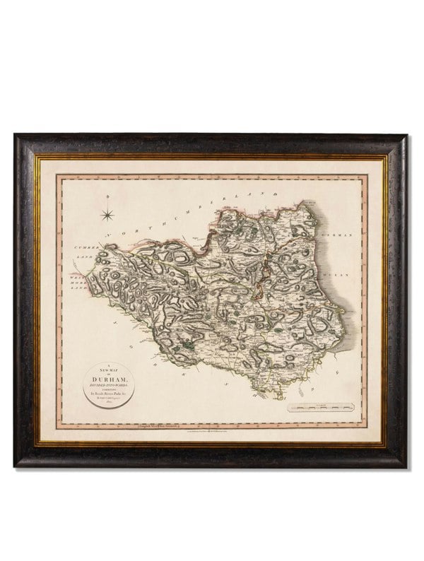 Exceptional Art c.1806 County Maps of England