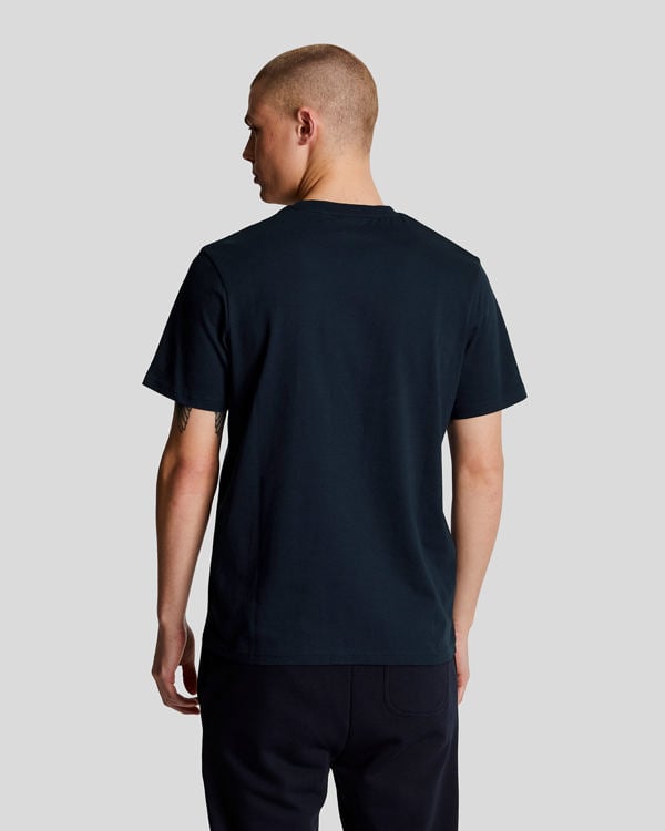 Lyle & Scott Plain T-Shirt - Navy Blue