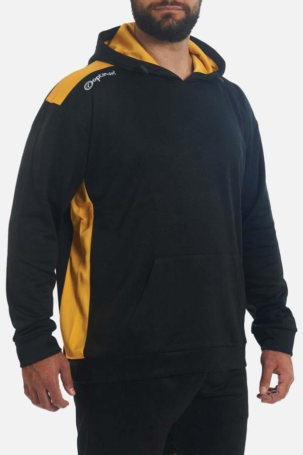 Tempo Men's Sports Hoodie – Brushed Back Thermal, Customisable - Optimum