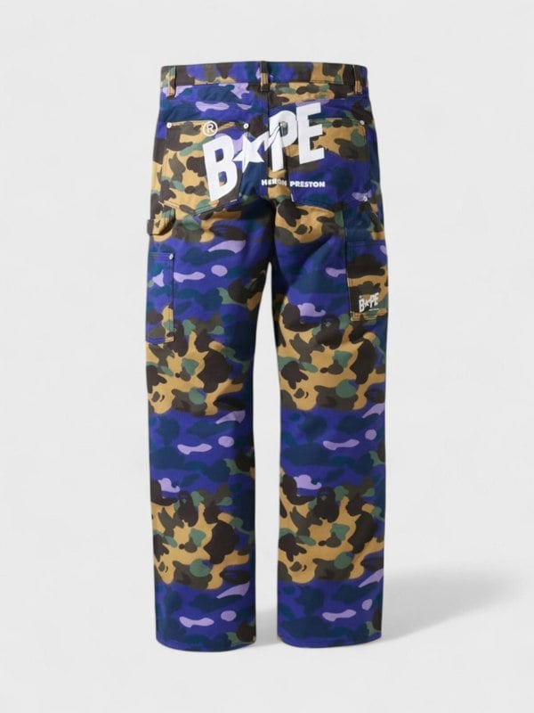 Bape x Heron Preston Worker Pant 1st Camo - Supplied FashionHeron Preston