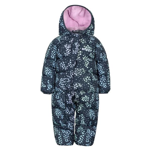 Mountain Warehouse Toddler Frosty Clouds Padded Snowsuit - Navy - 
