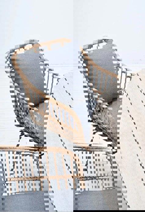 Garden Impressions 2 x Edison Margriet Natural Dining Chairs