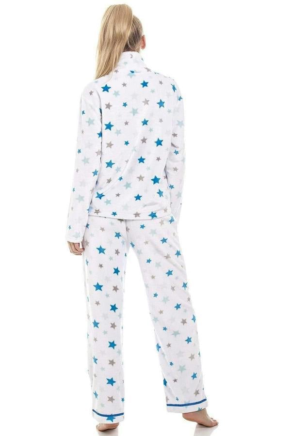 Womens Supersoft Fleece Pyjama Sets