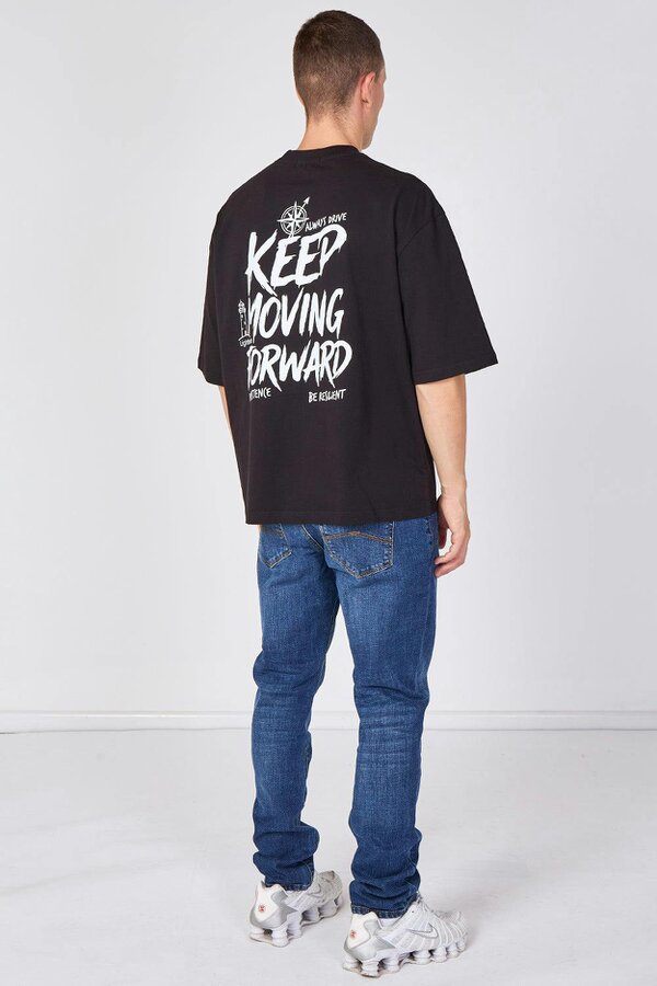 Elaina Fashion Heavyweight Oversized Graphic T-Shirt