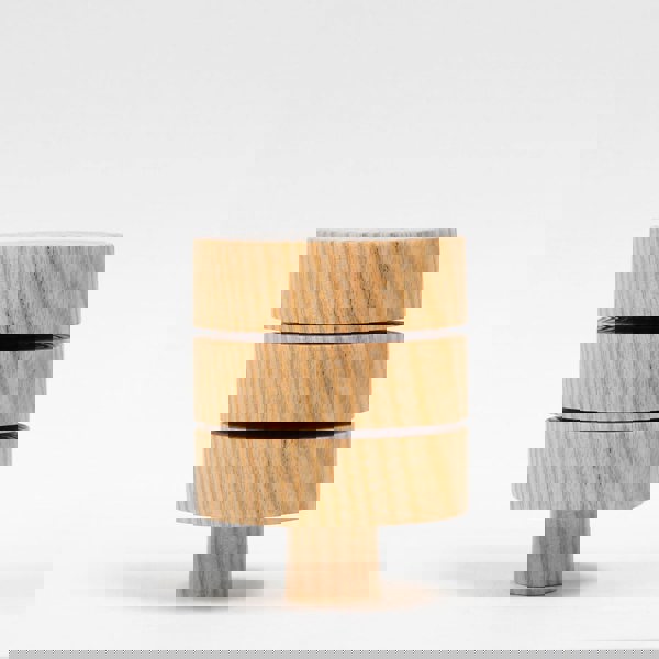 The Arboretum Handmade Wooden Tree Block Ornament