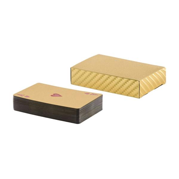 MidOcean As Waterproof Playing Card Deck (Pack of 54) - Gold - 