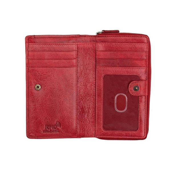 PRIMEHIDE RFID Bifold Leather Purse Arizona