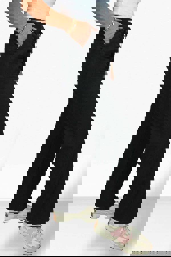 Paulo Due Womens Comfort Fleece Straight Leg Jogger Trousers