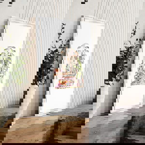 Living Room Paintings | Set of 3 Moroccan Inspired Wall art Prints