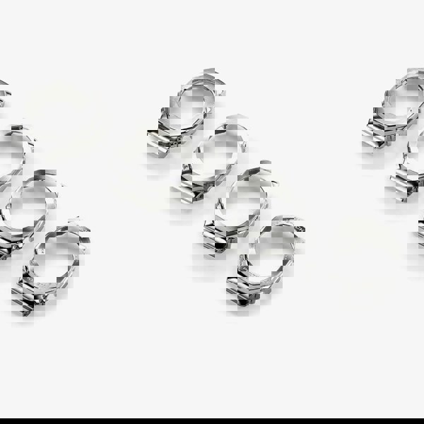 Casio G-Shock Metallic Silver Dual Display Watch GM-2110D-7AER