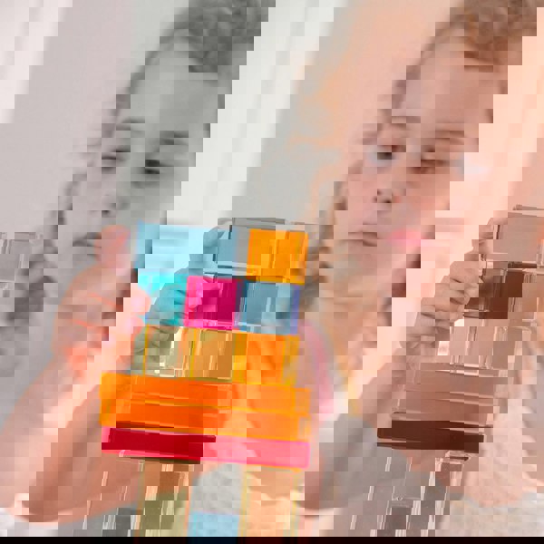 tickit Gem Building Shapes Mirror Tray