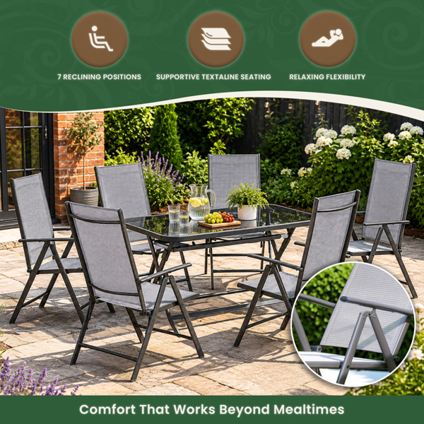 Henley 6 Seater Garden Dining Set