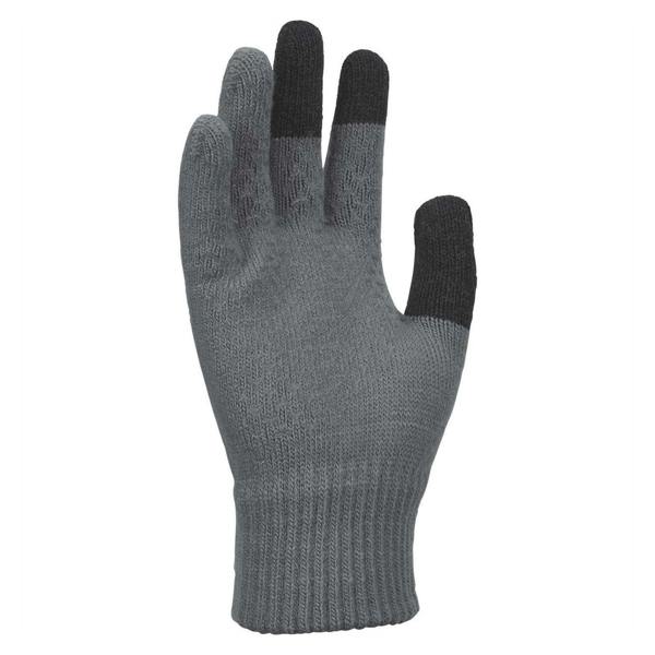Nike Unisex Adult Tech and Grip Touch Screen Knitted Gloves - Grey/Black - 