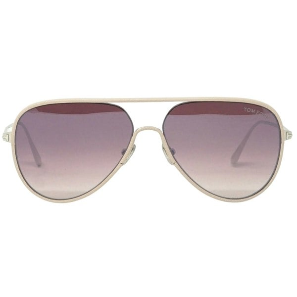 Tom Ford Jessie 02 Ft1016 18Z Silver Sunglasses