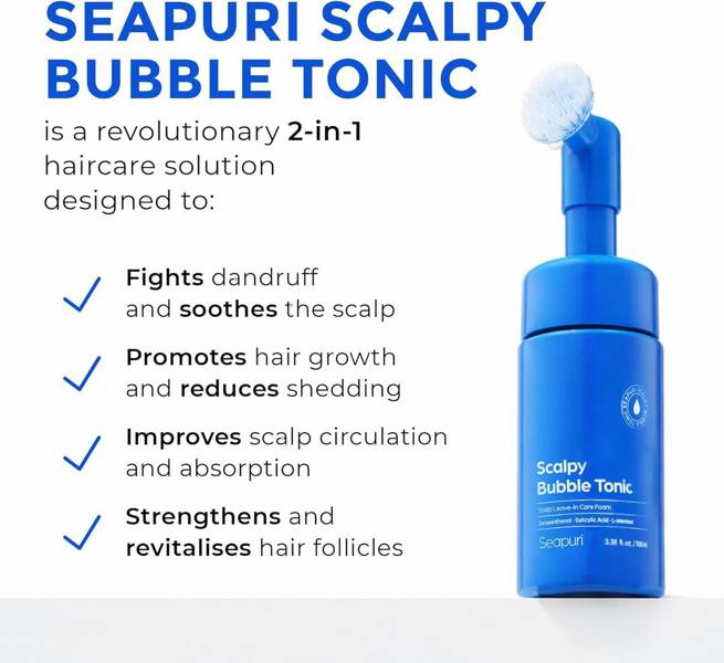 SEAPURI Scalpy Bubble Tonic 100ml