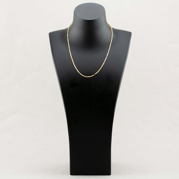 T. H. Baker 9ct Yellow Gold 18 Inch Figaro Rope Chain SRFC-210-9Y-18