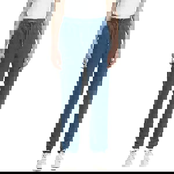 Fred Perry Mens Loopback Jogging Bottoms - Midnight Blue - 