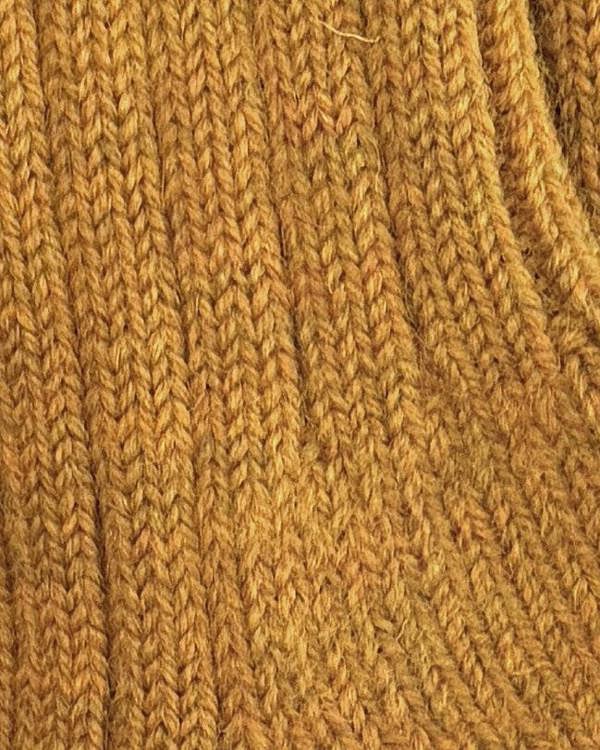 Jemsox British Wool Boot Socks – Mustard Fields | 100% British Wool Luxury Boot Socks
