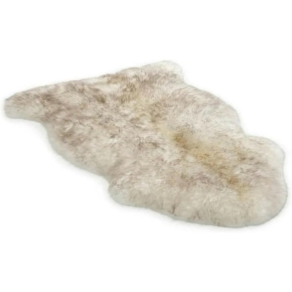 Infinity Leather Genuine Sheepskin Real Natural Wool Area Rug